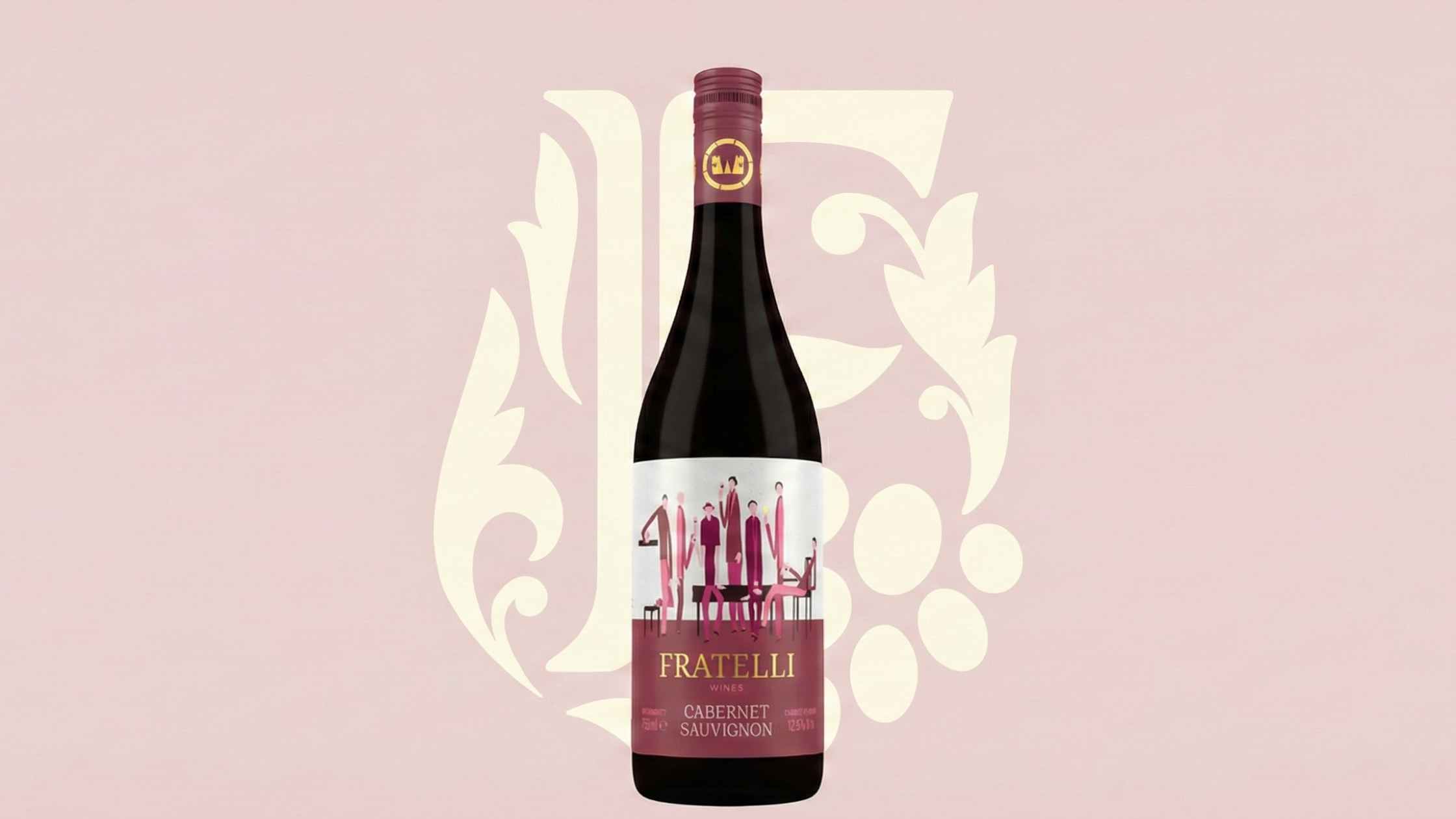 A bottle of Aperol and cocktail illustrations